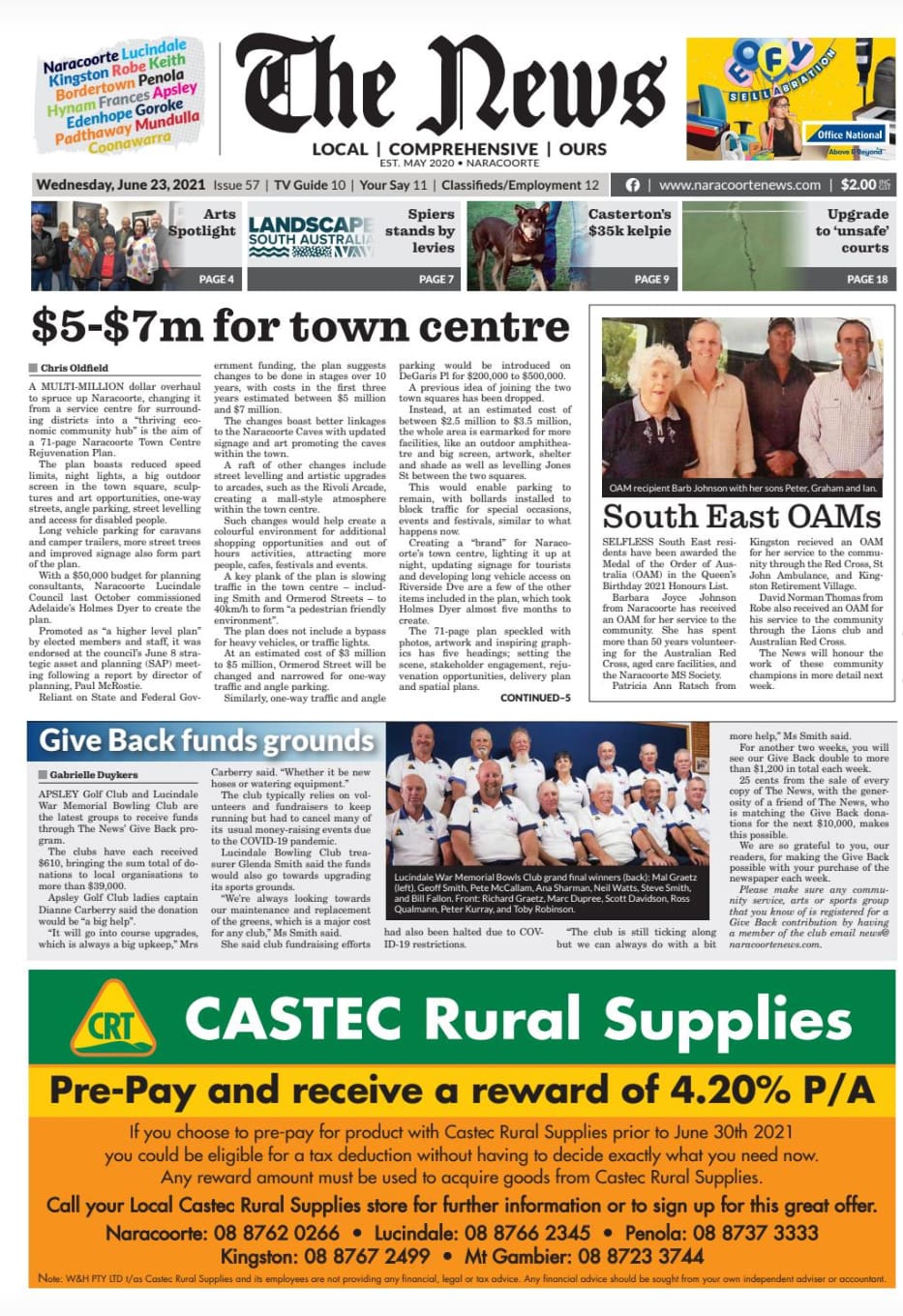 Naracoorte Community News 23 June 2021