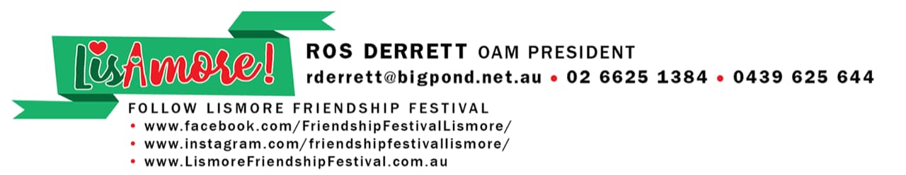 Lismore Film Festival footer