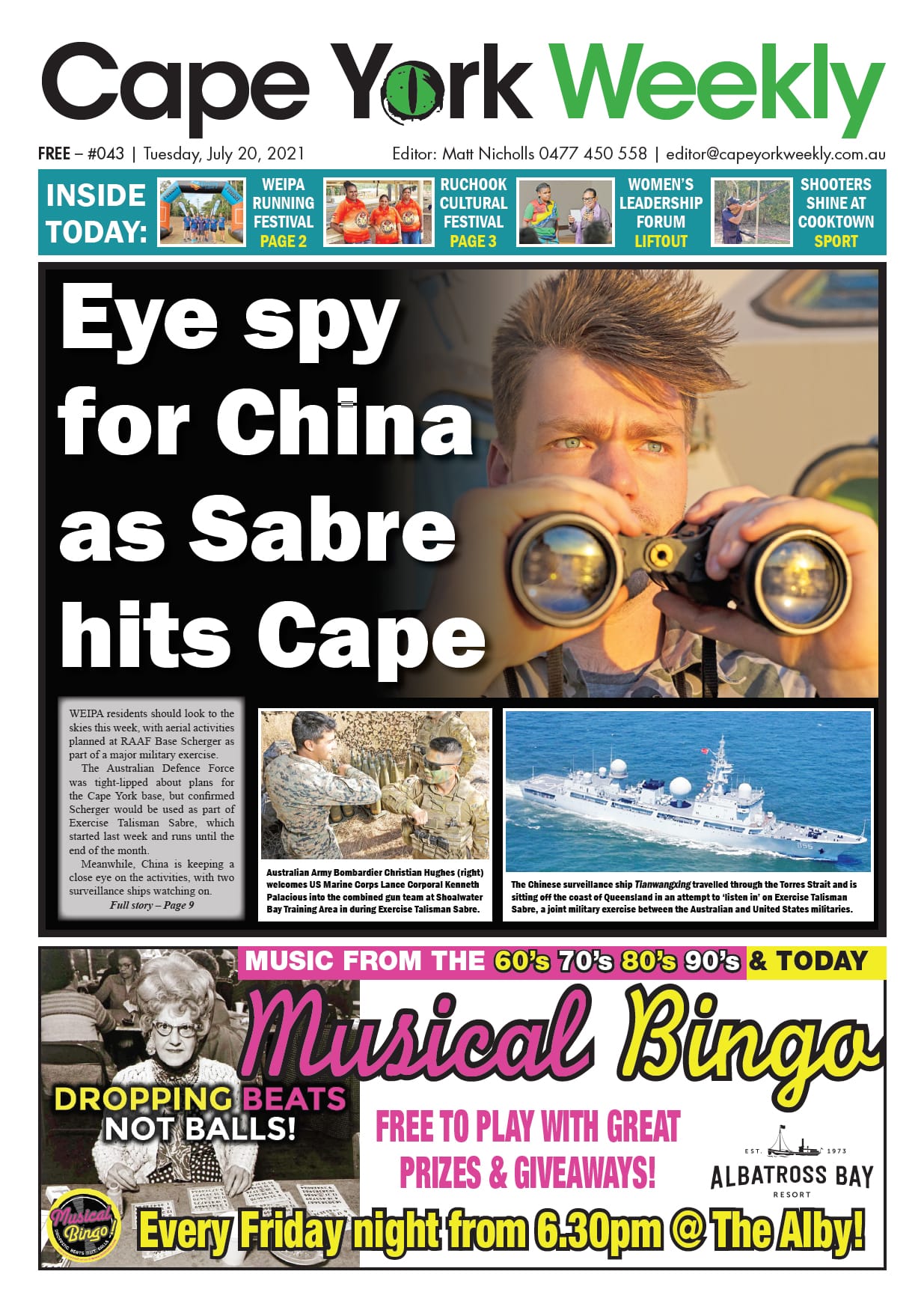 Cape York Weekly 20 July 2021