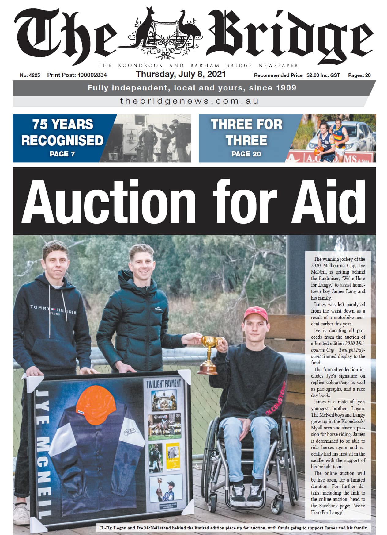 The Koondrook and Barham Bridge Newspaper 8 July 2021
