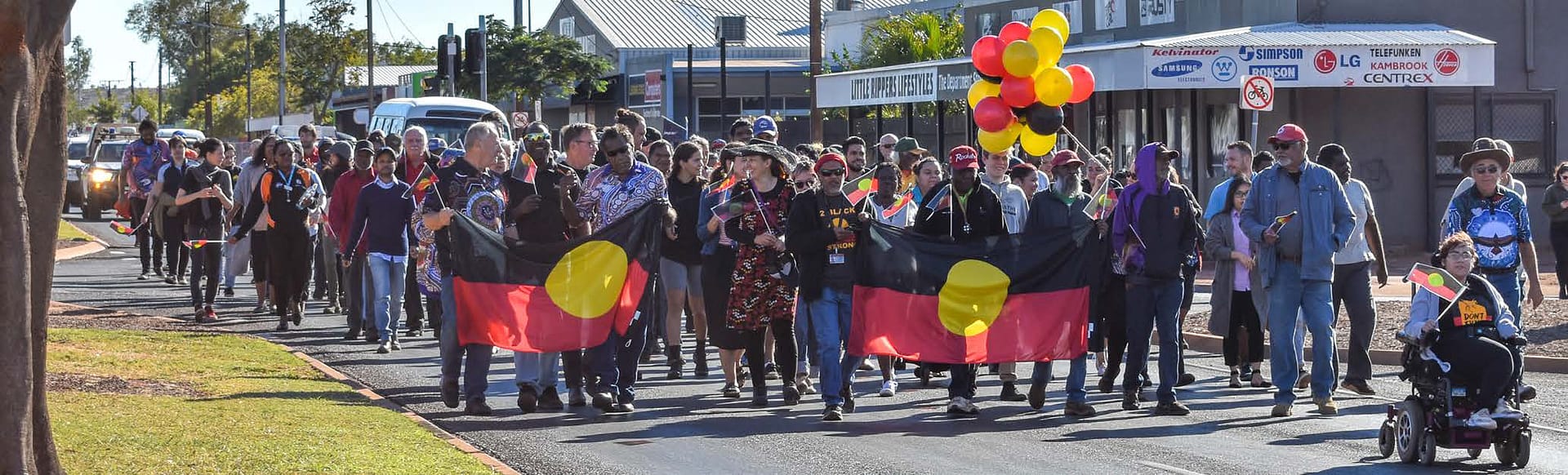 NAIDOC Week walk at Tennant Creek