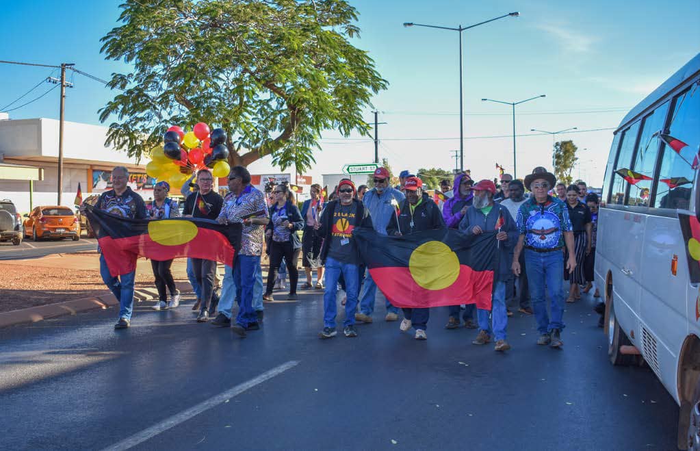 NAIDOC Week walk at Tennant Creek