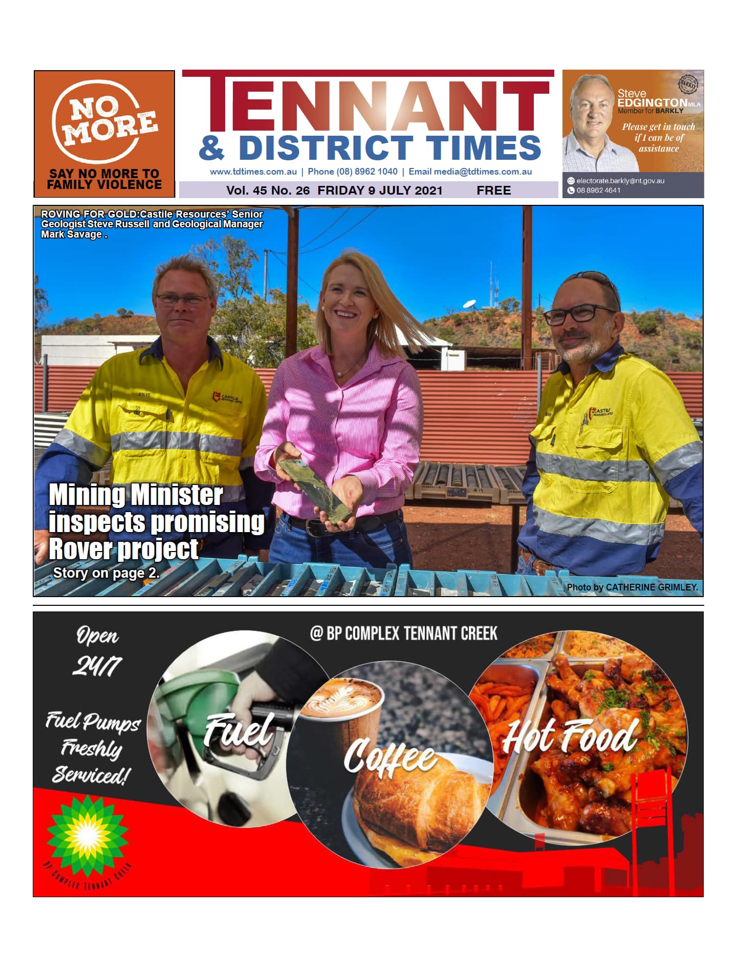 Tennant & District Times 9 July 2021