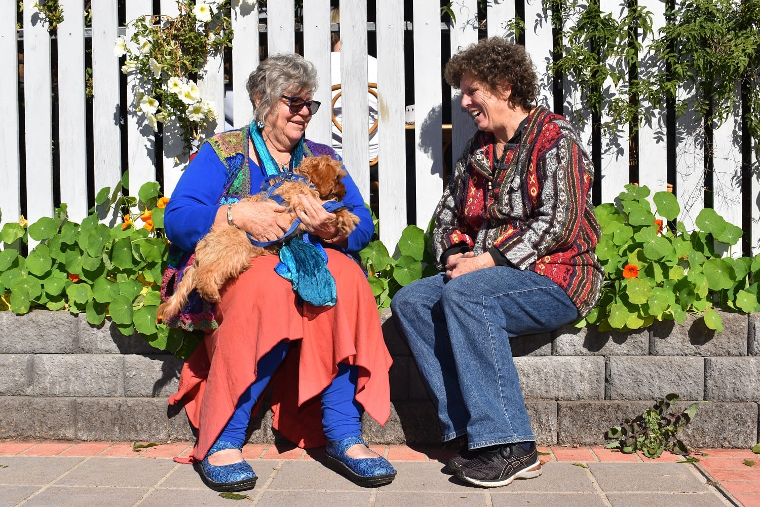 Lynda Clark and Wendy Bolden