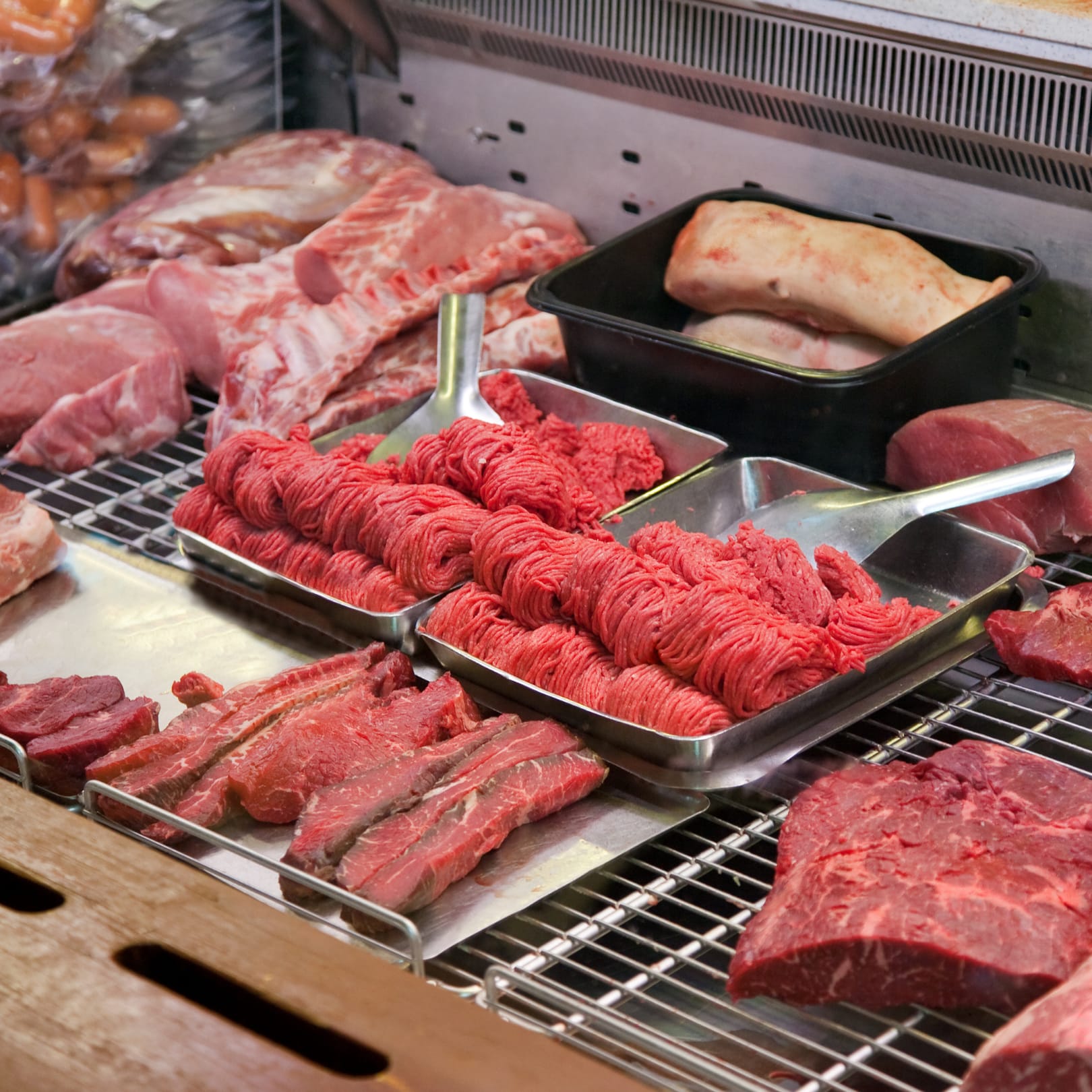 Packed meat