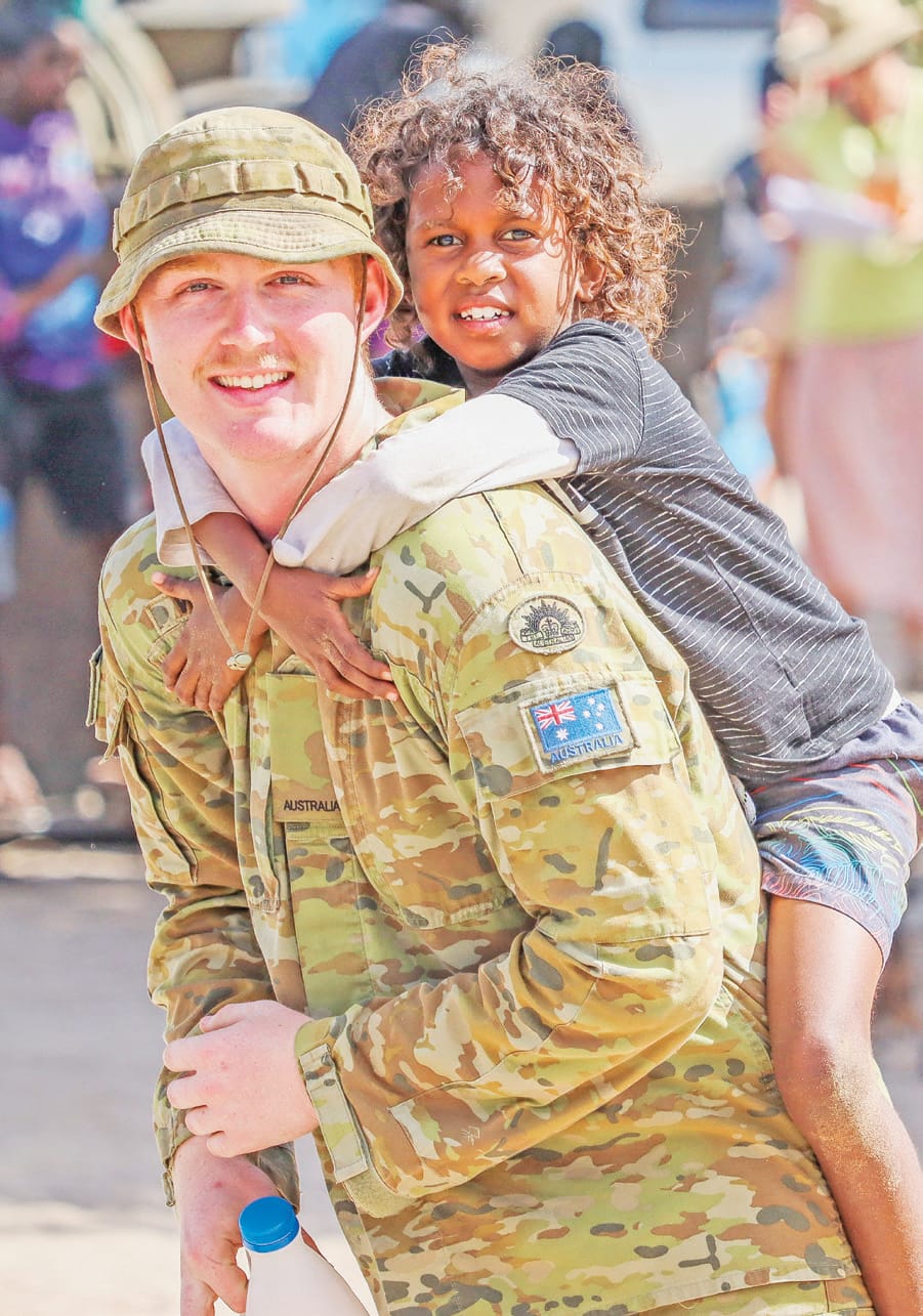 Private Wallace and friend