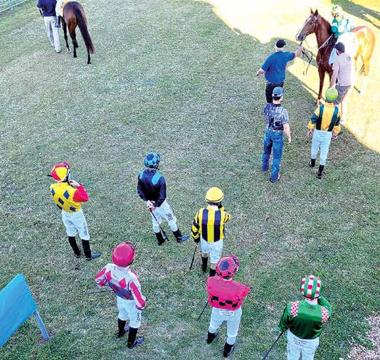Jockeys at Casino
