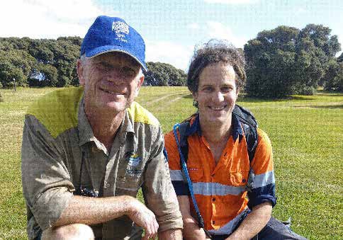 Grant Harper and Simon Pahor