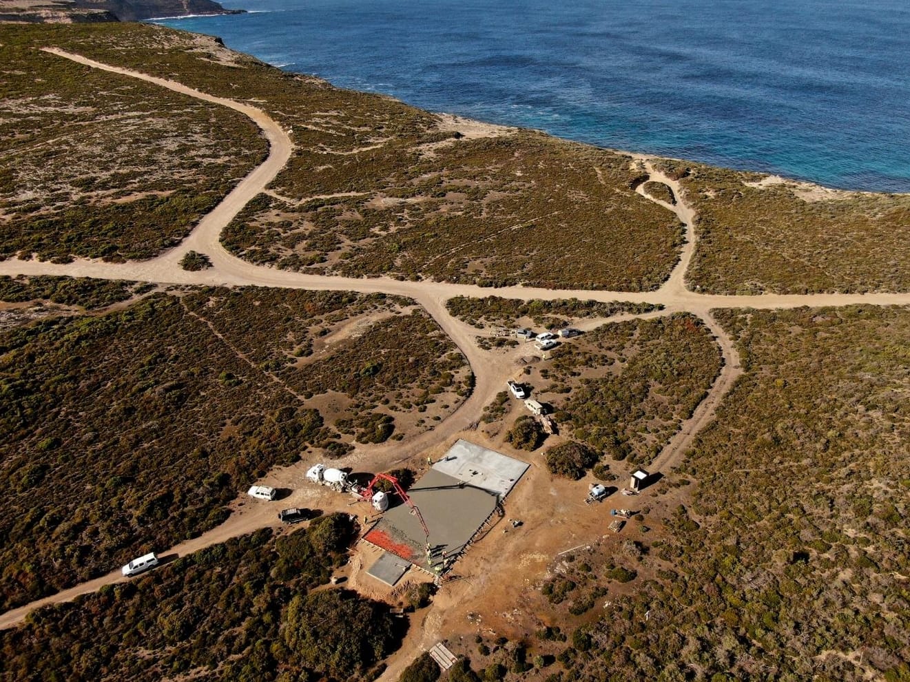 Whalers Way launch pad. Photo: Southern Launch