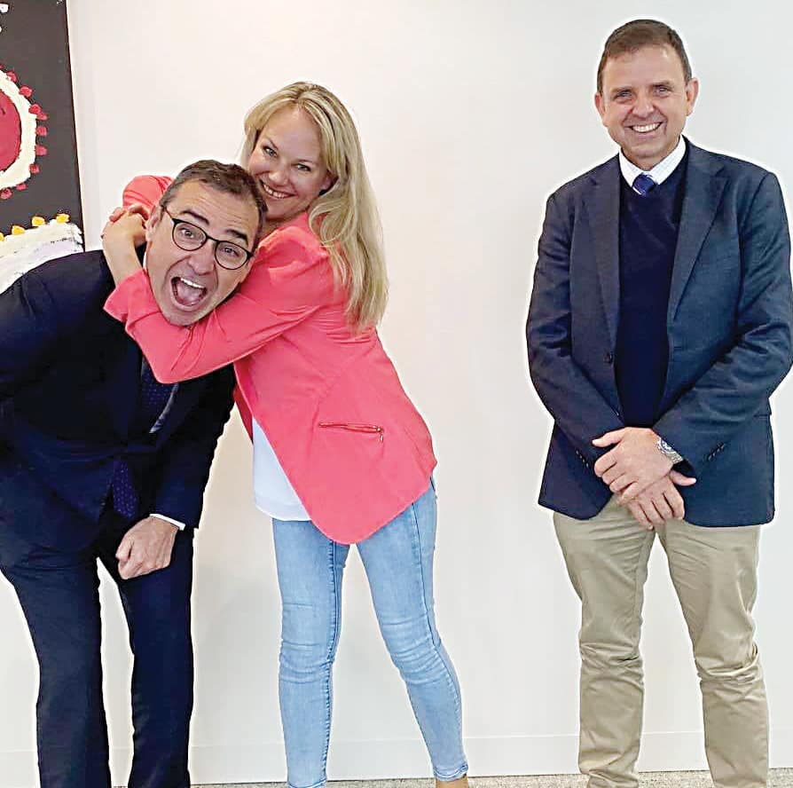 Paula Gust, Steven Marshall, Nick McBride