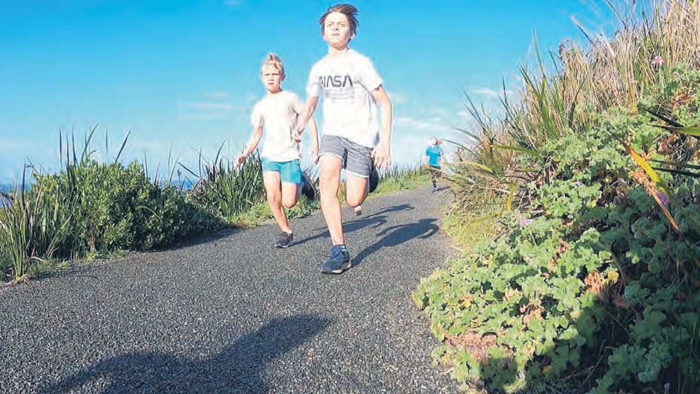 Light Beach run