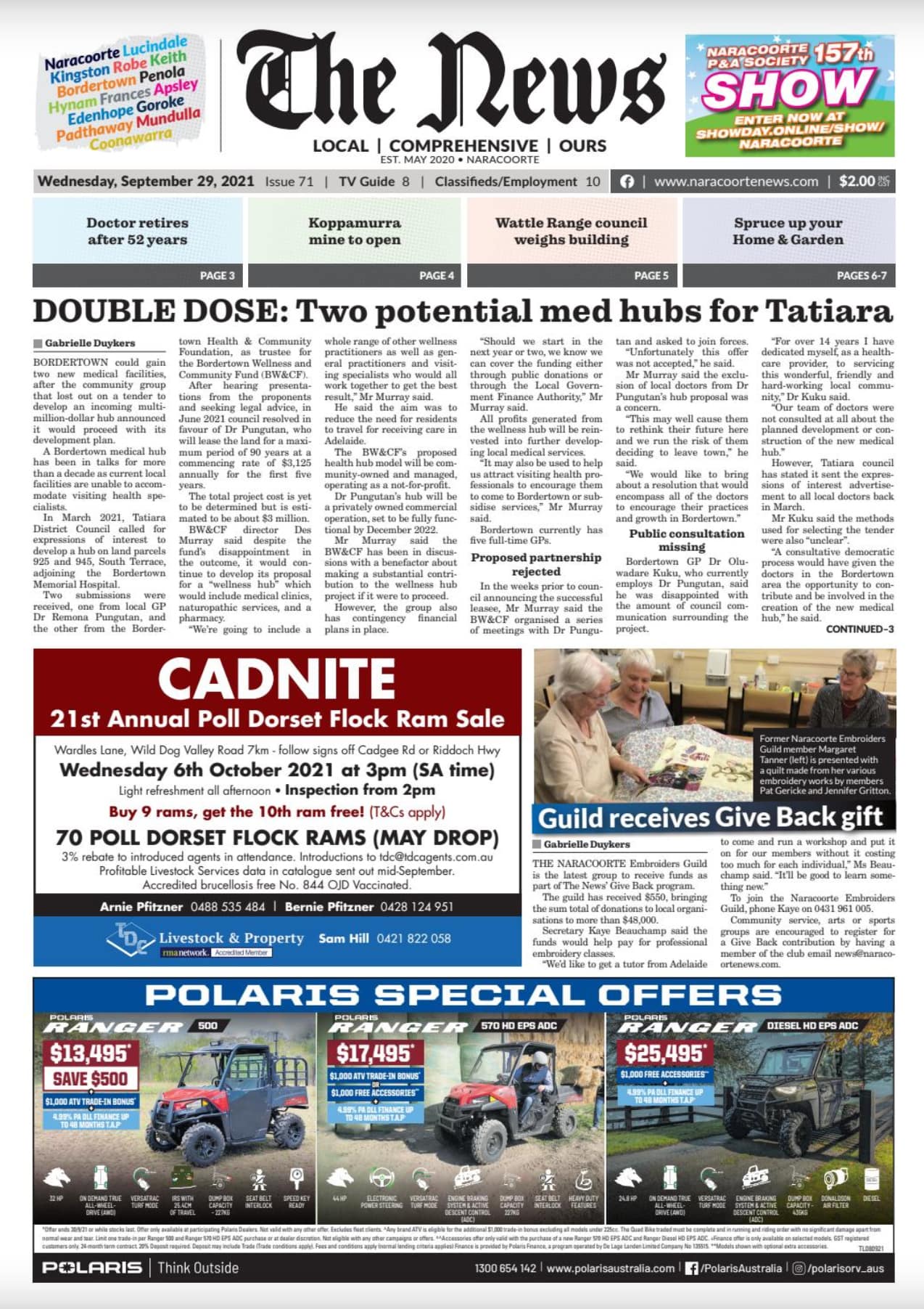 Naracoorte Community News 29 September 2021