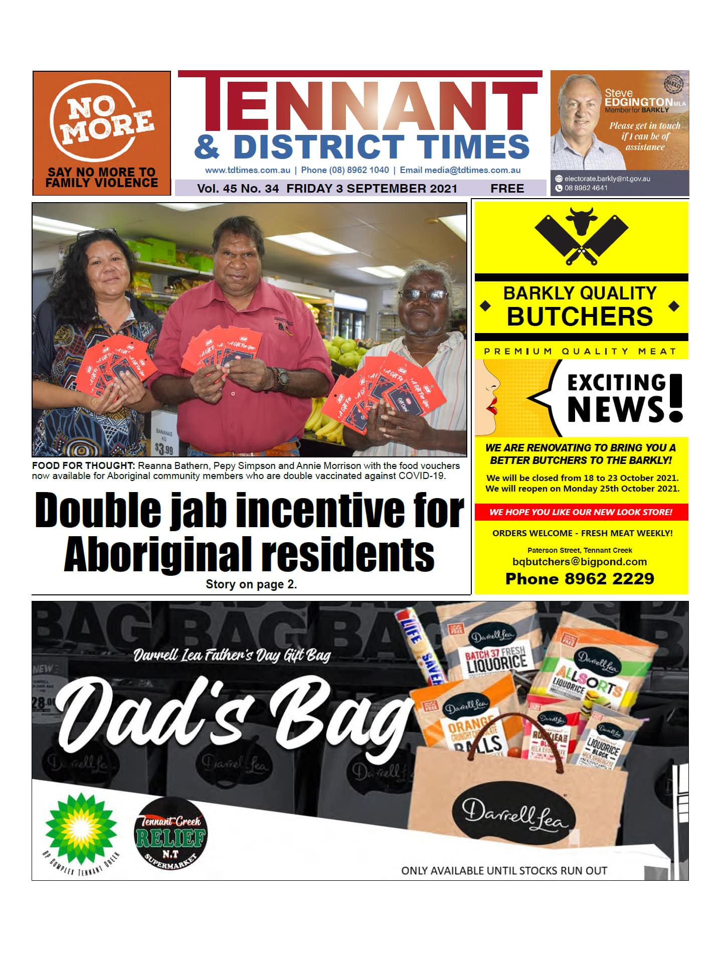 Tennant & District Times 3 September 2021