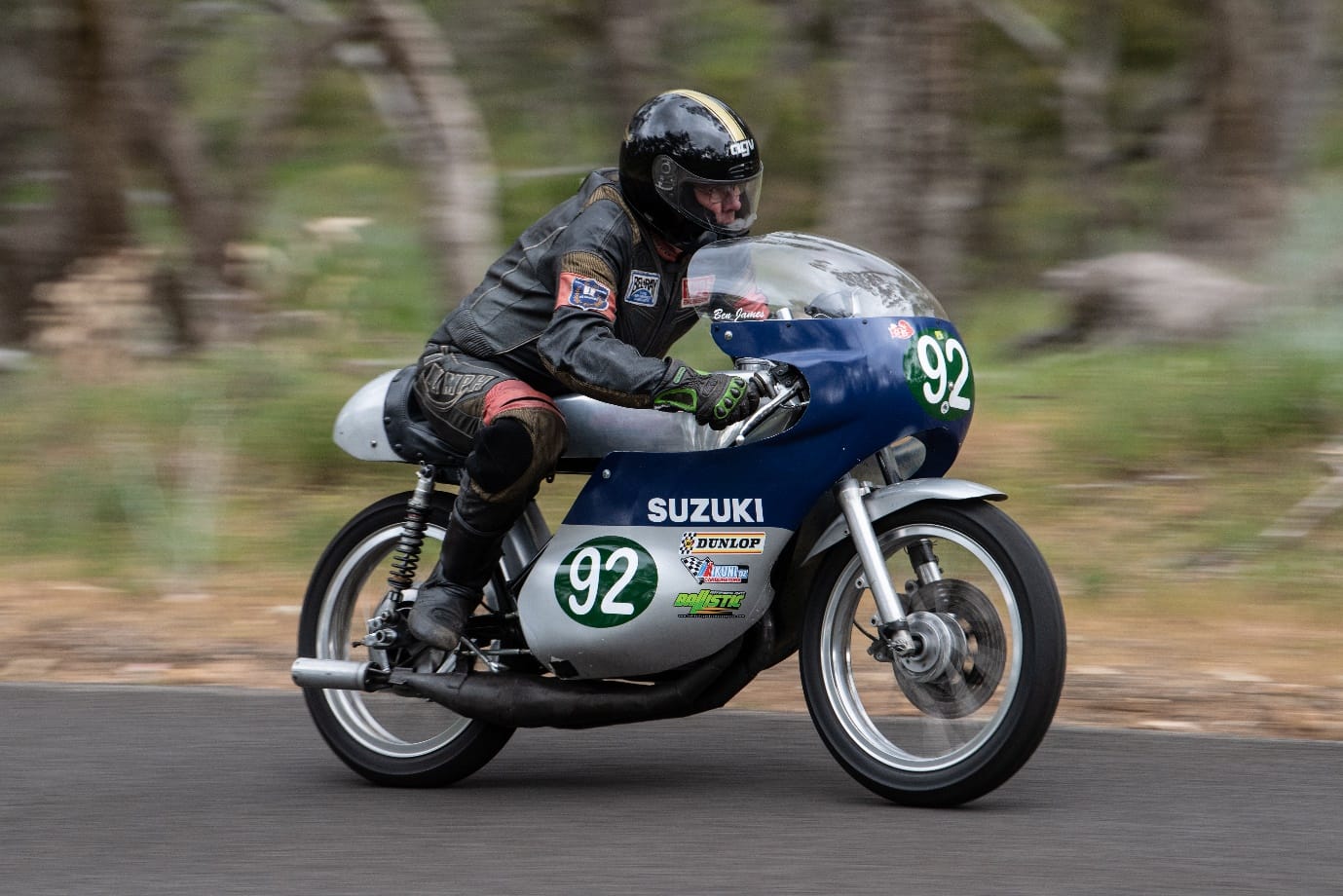 Ben James 1970 250 Suzuki