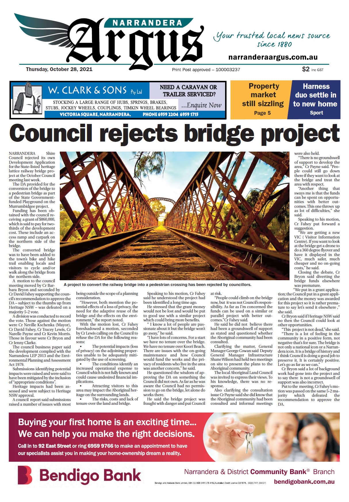 Narrandera Argus 28 October 2021