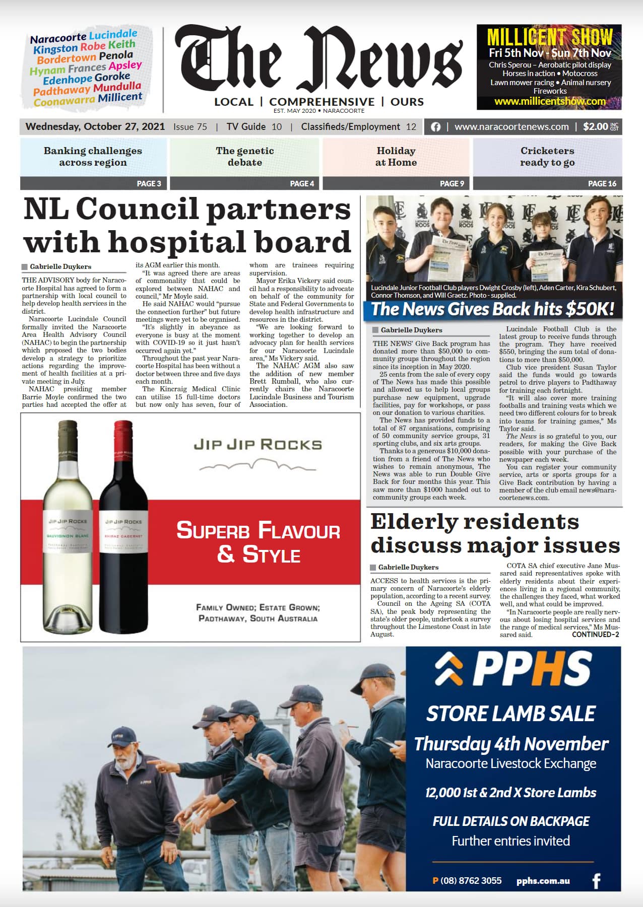 Naracoorte Community News 27 October 2021