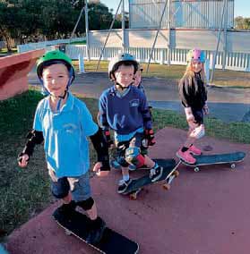 Skateboarding
