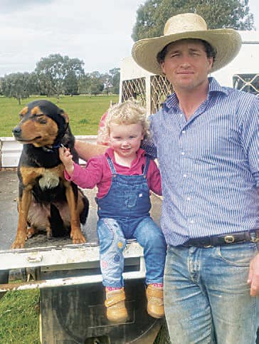 Josie the kelpie, Alistair Leonard and Lilian