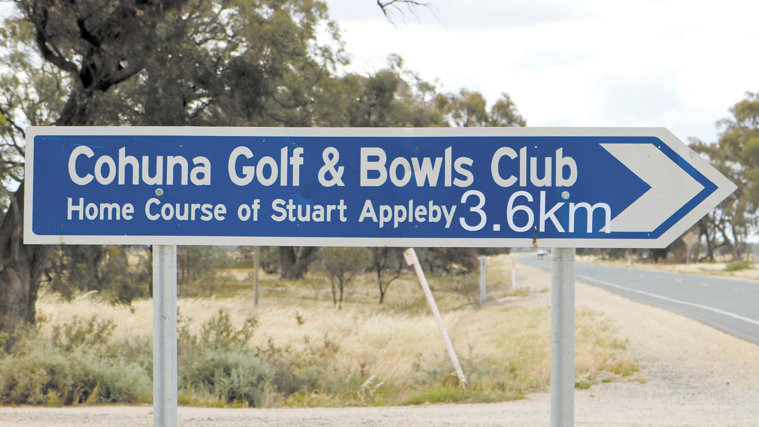 Cohuna Gold Club sign