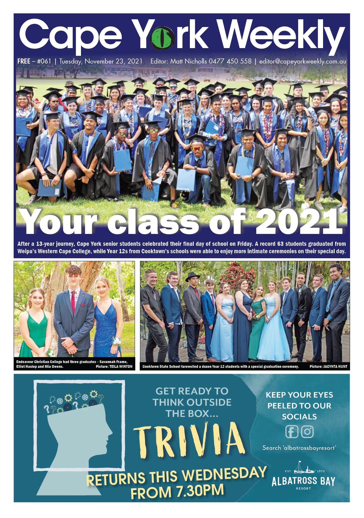 Cape York Weekly 23 November 2021