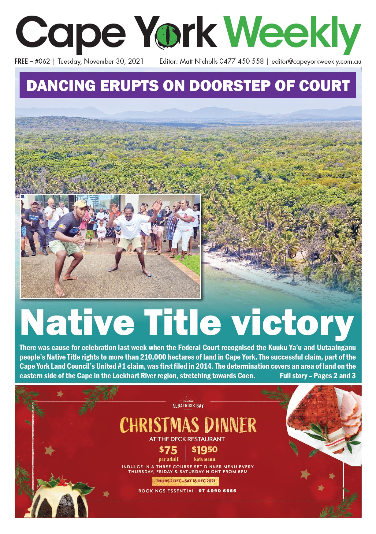 Cape York Weekly 30 November 2021