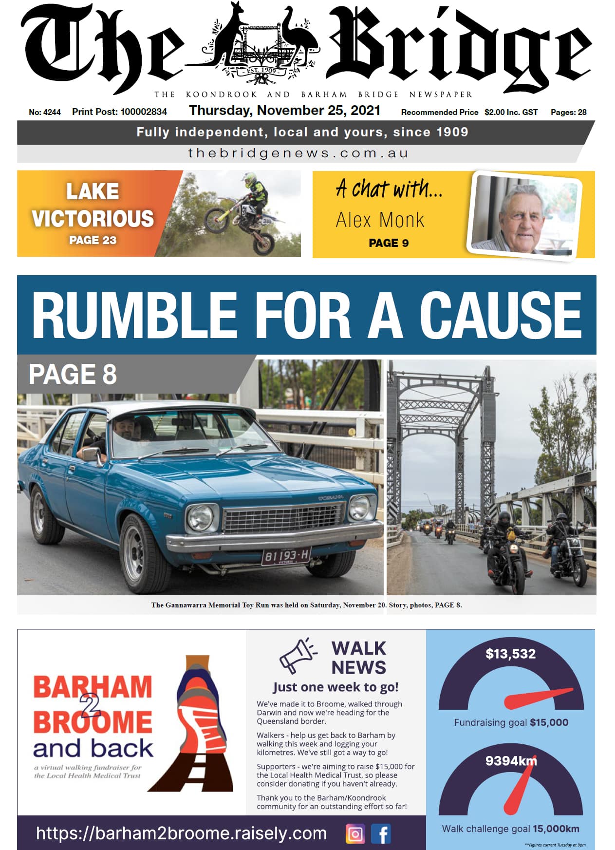 The Koondrook and Barham Bridge Newspaper 25 November 2021