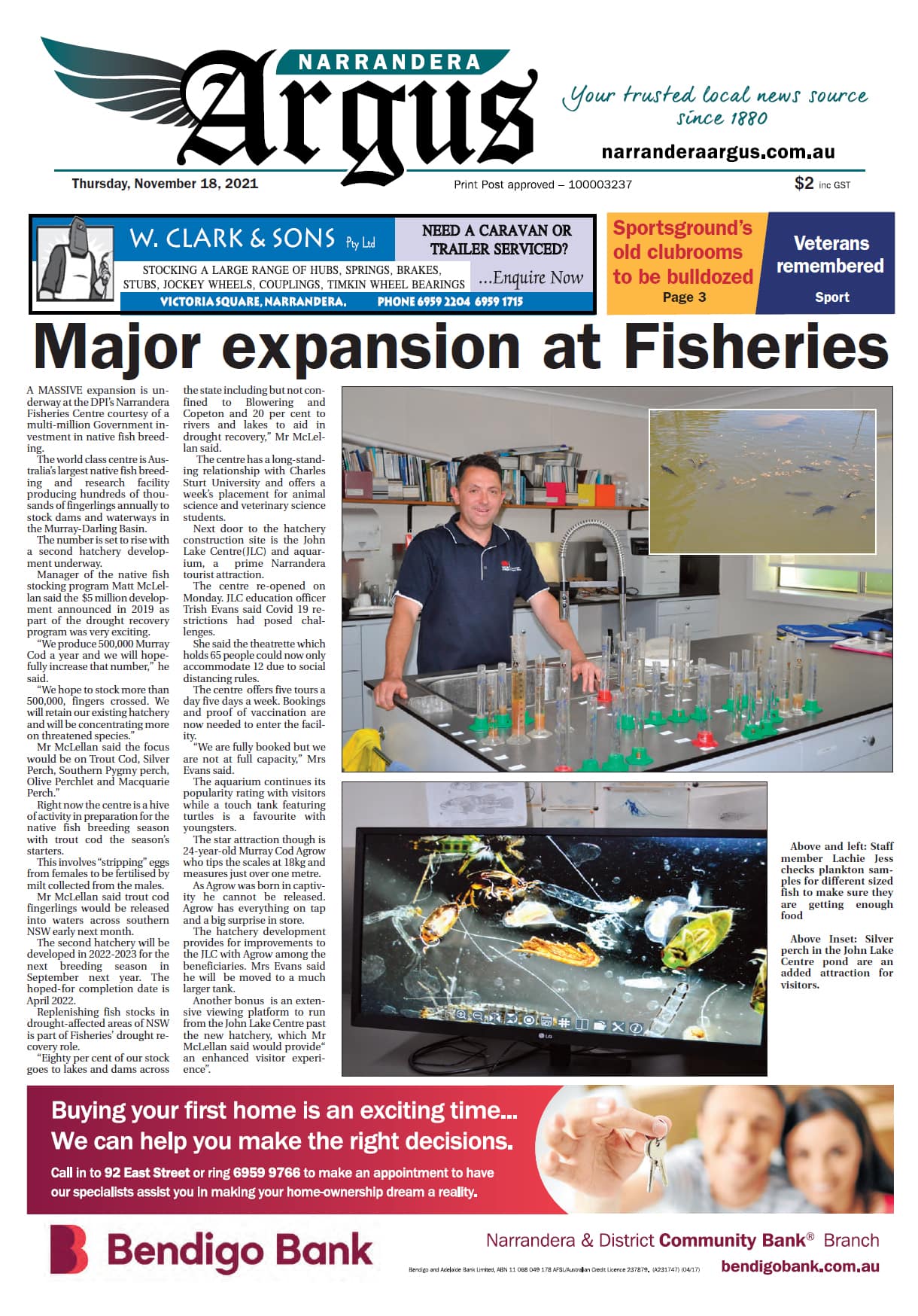 Narrandera Argus 18 November 2021