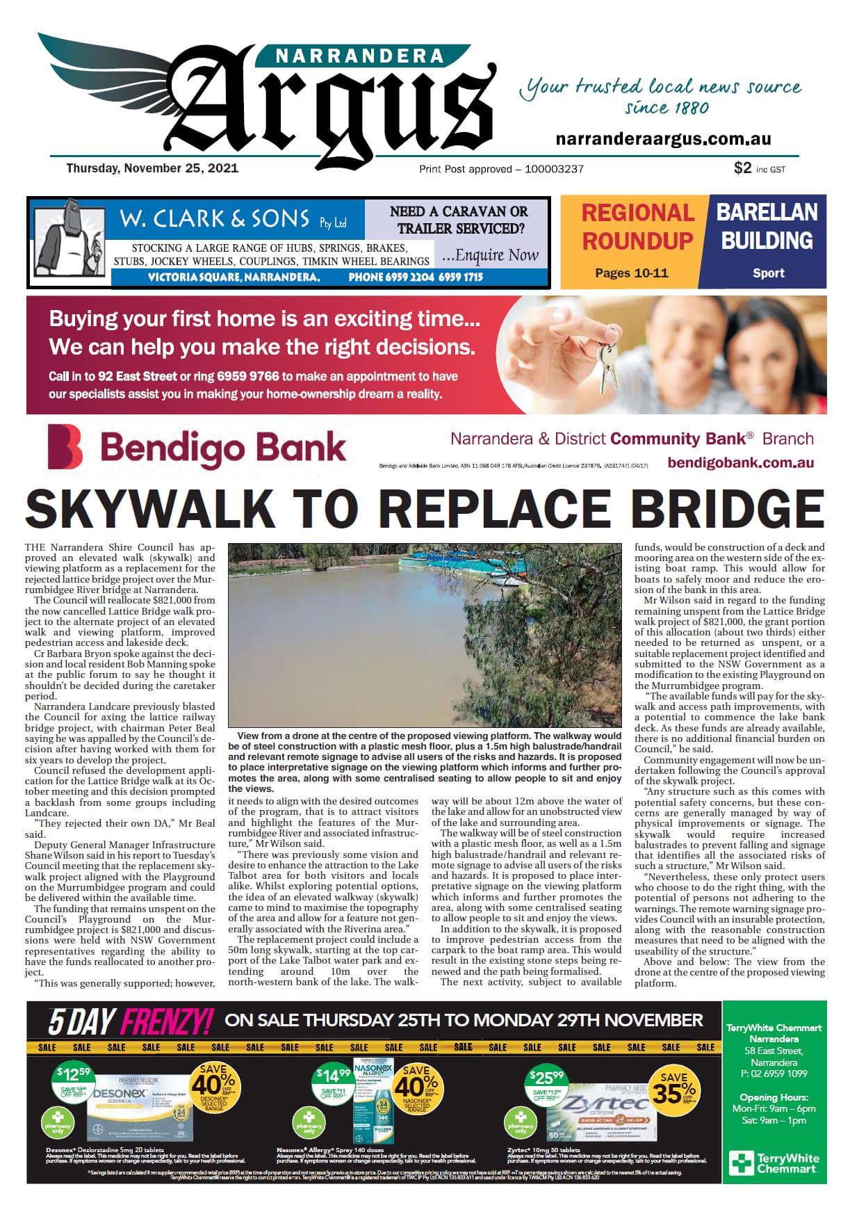 Narrandera Argus 25 November 2021