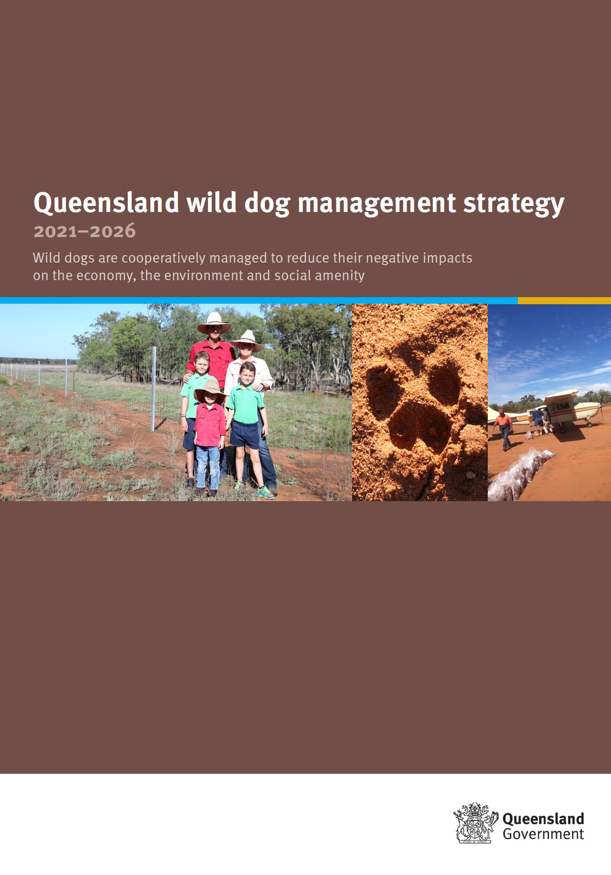 Qld Wild Dogs sstrategy cover