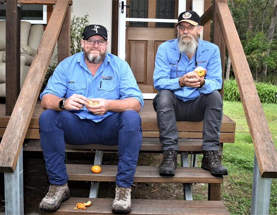 Craig Faulkner and Andy Marson
