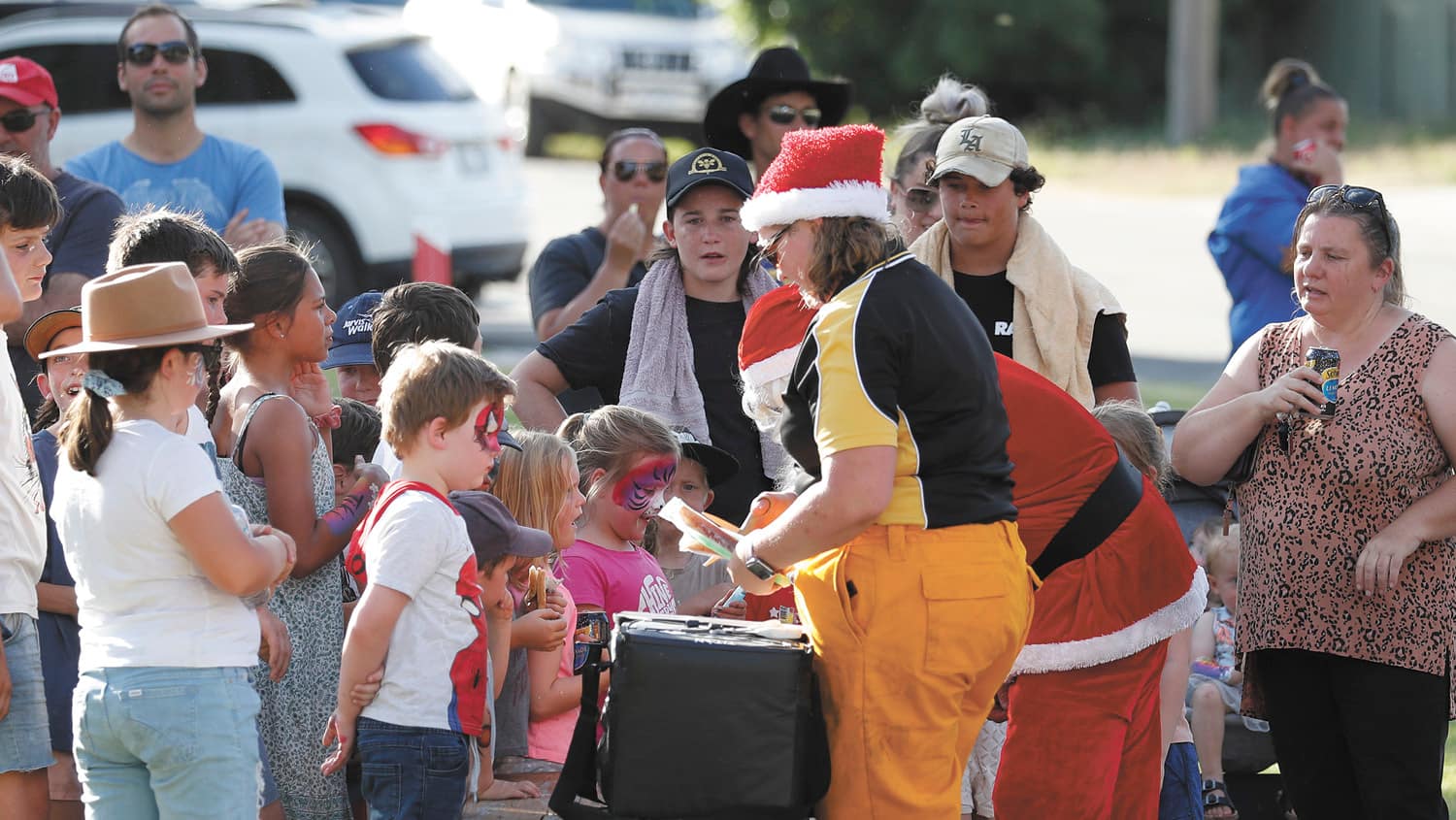 Santa's lolly line