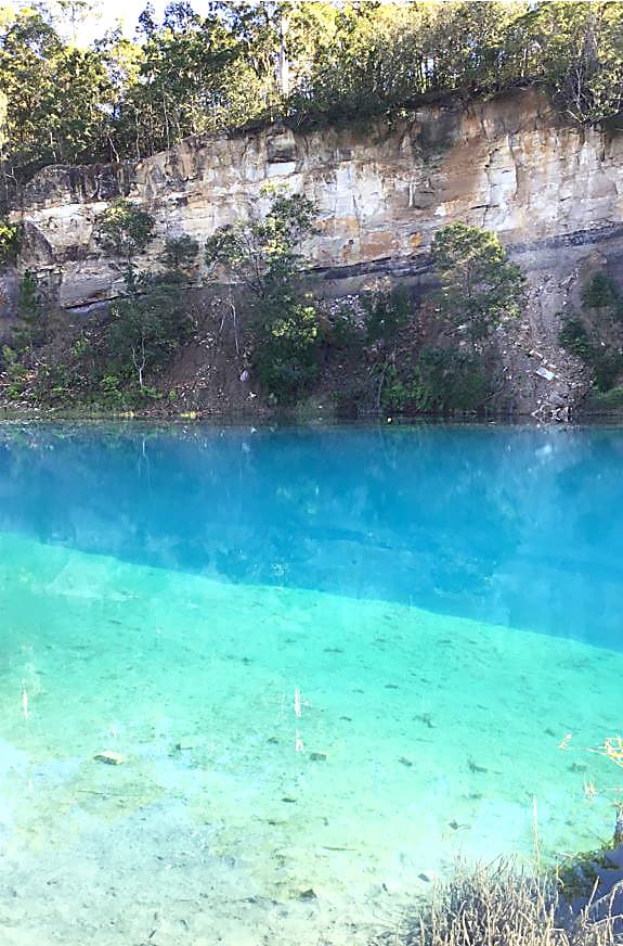 Bexhill Quarry waterhole