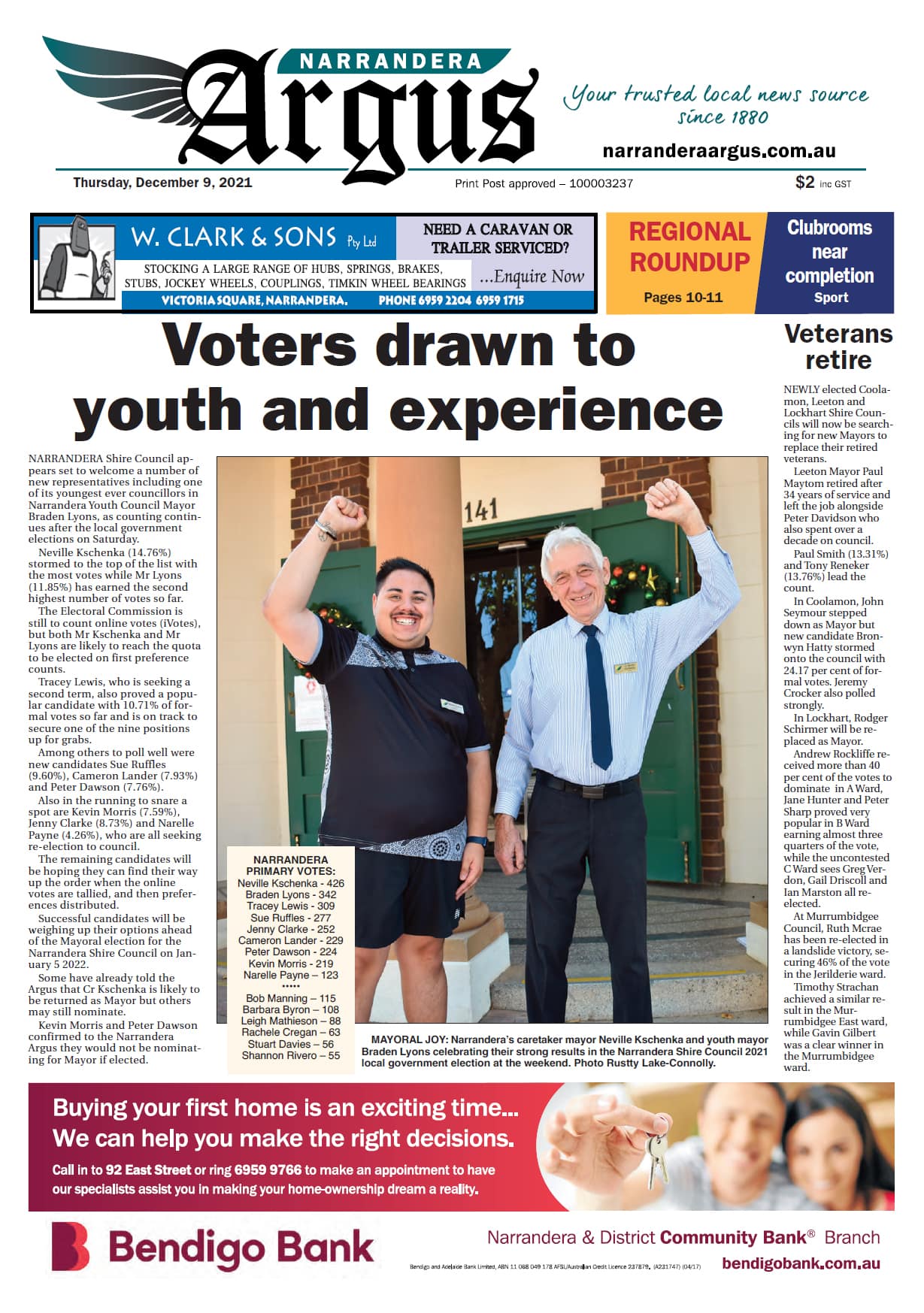 Narrandera Argus 9 December 2021