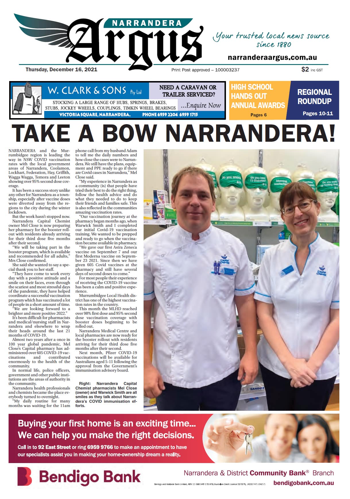 Narrandera Argus 16 December 2021