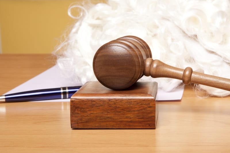 Wig and gavel