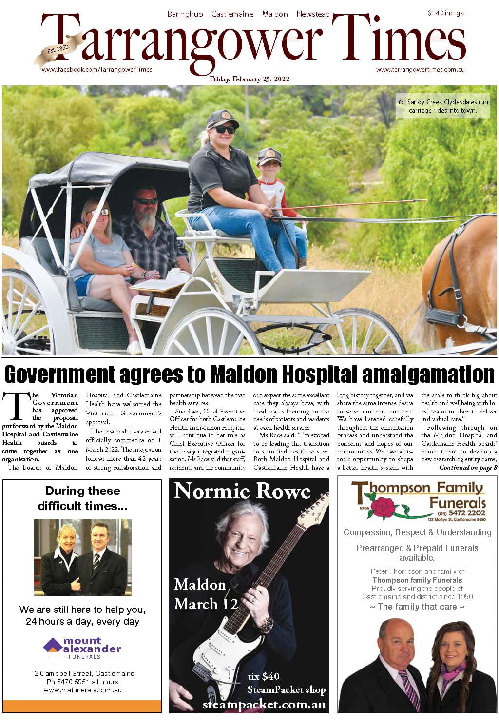 Tarrangower Times 25 February 2022