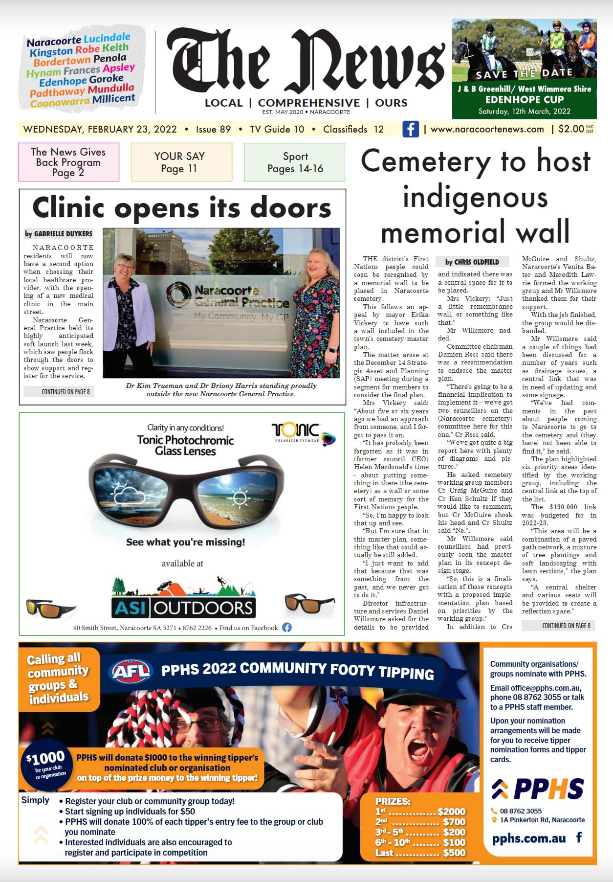 Naracoorte Community News 23 February 2022