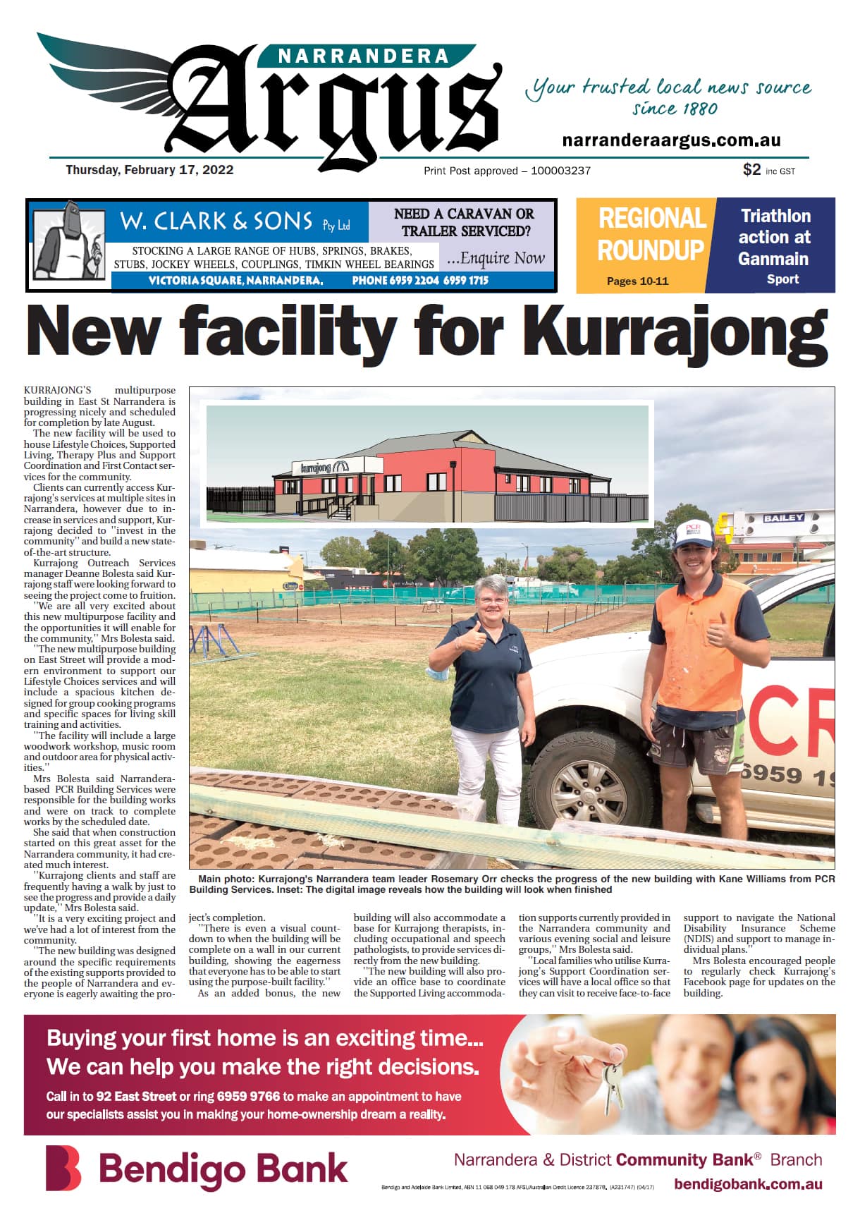 Narrandera Argus 17 February 2022
