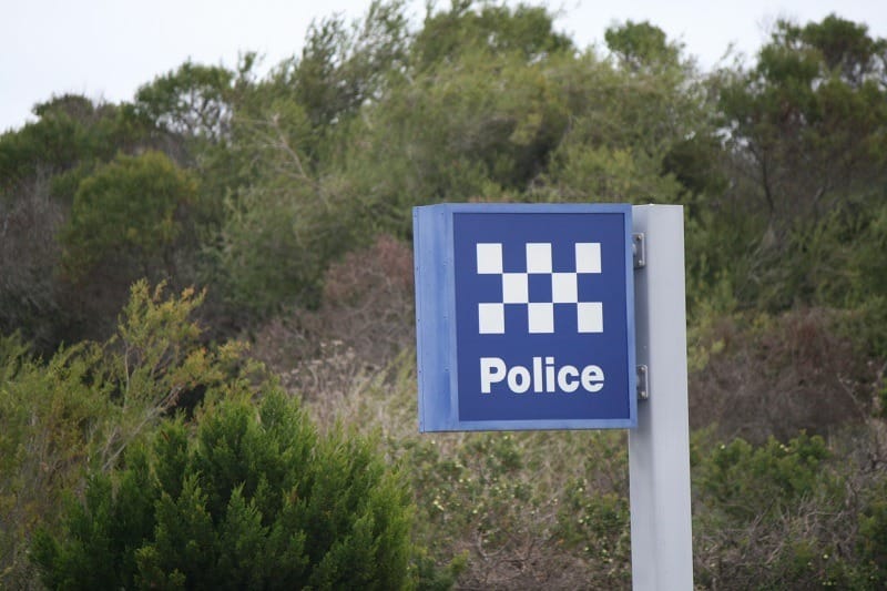 Polics sign