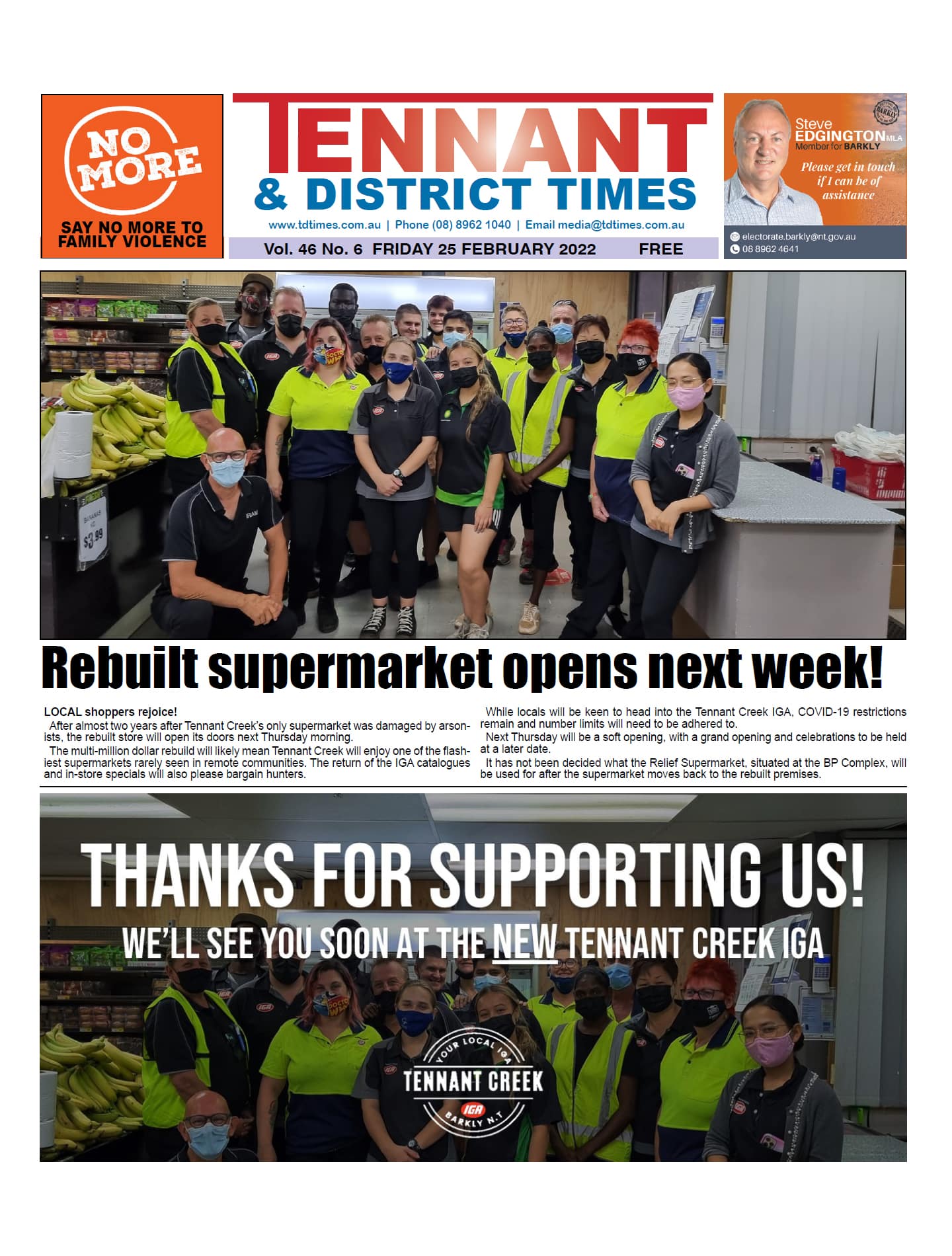 Tennant & District Times 25 February 2022
