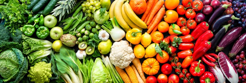 Organic fruit and veg