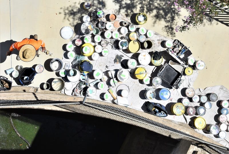 Paint tins