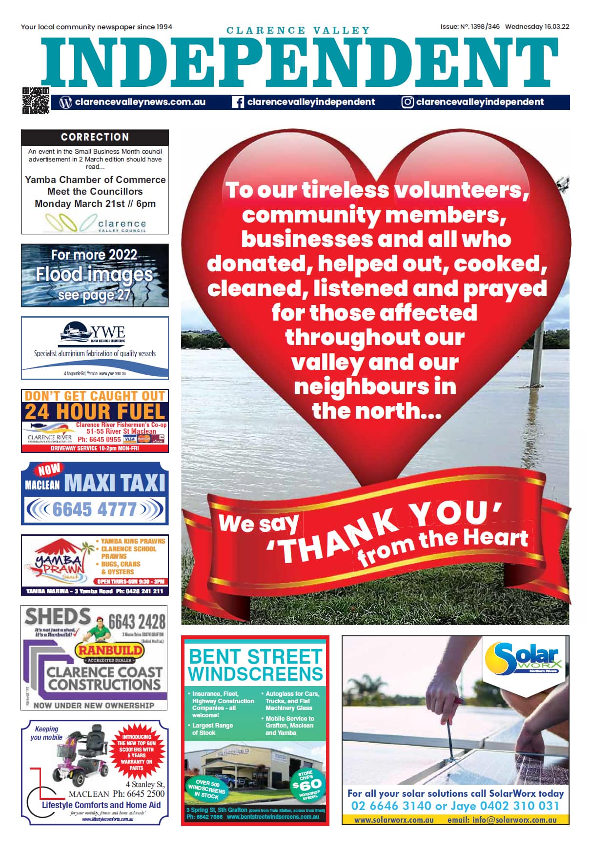 Clarence Valley Independent 16 March 2022