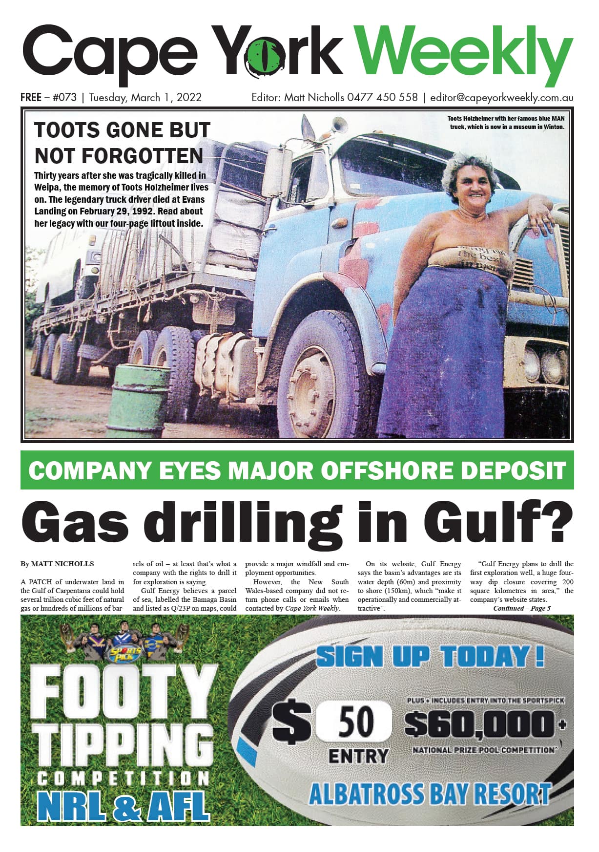Cape York Weekly 1 March 2022