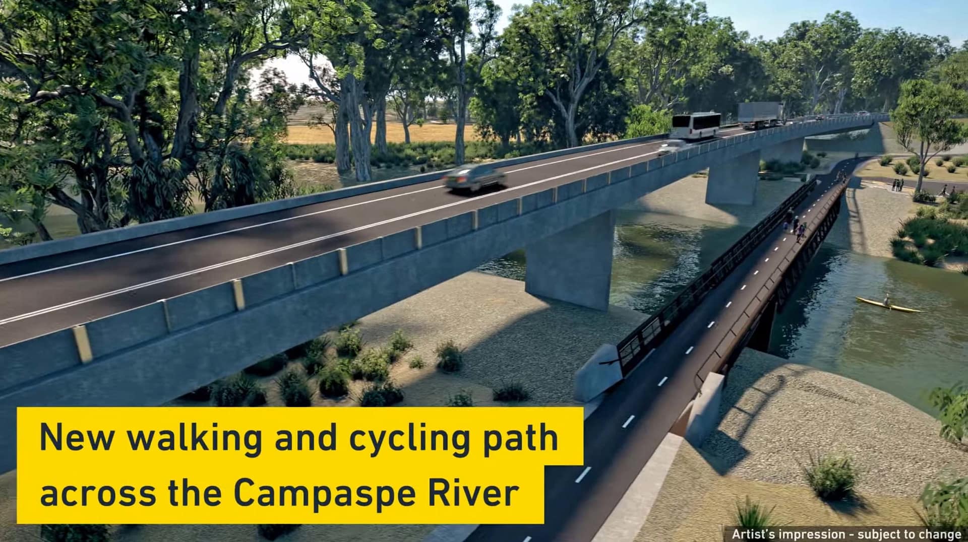 Campaspe River crossing