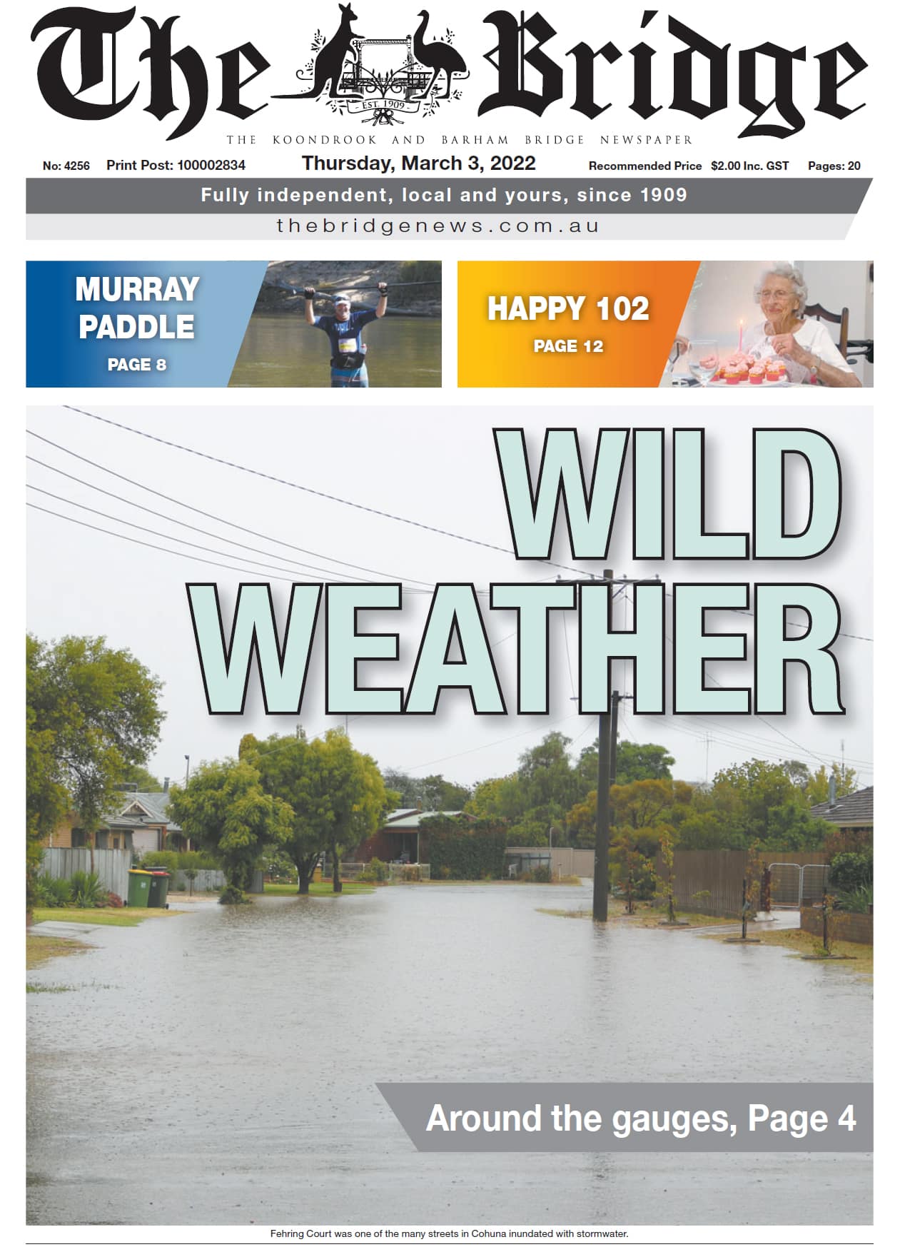 The Koondrook and Barham Bridge Newspaper 3 March 2022
