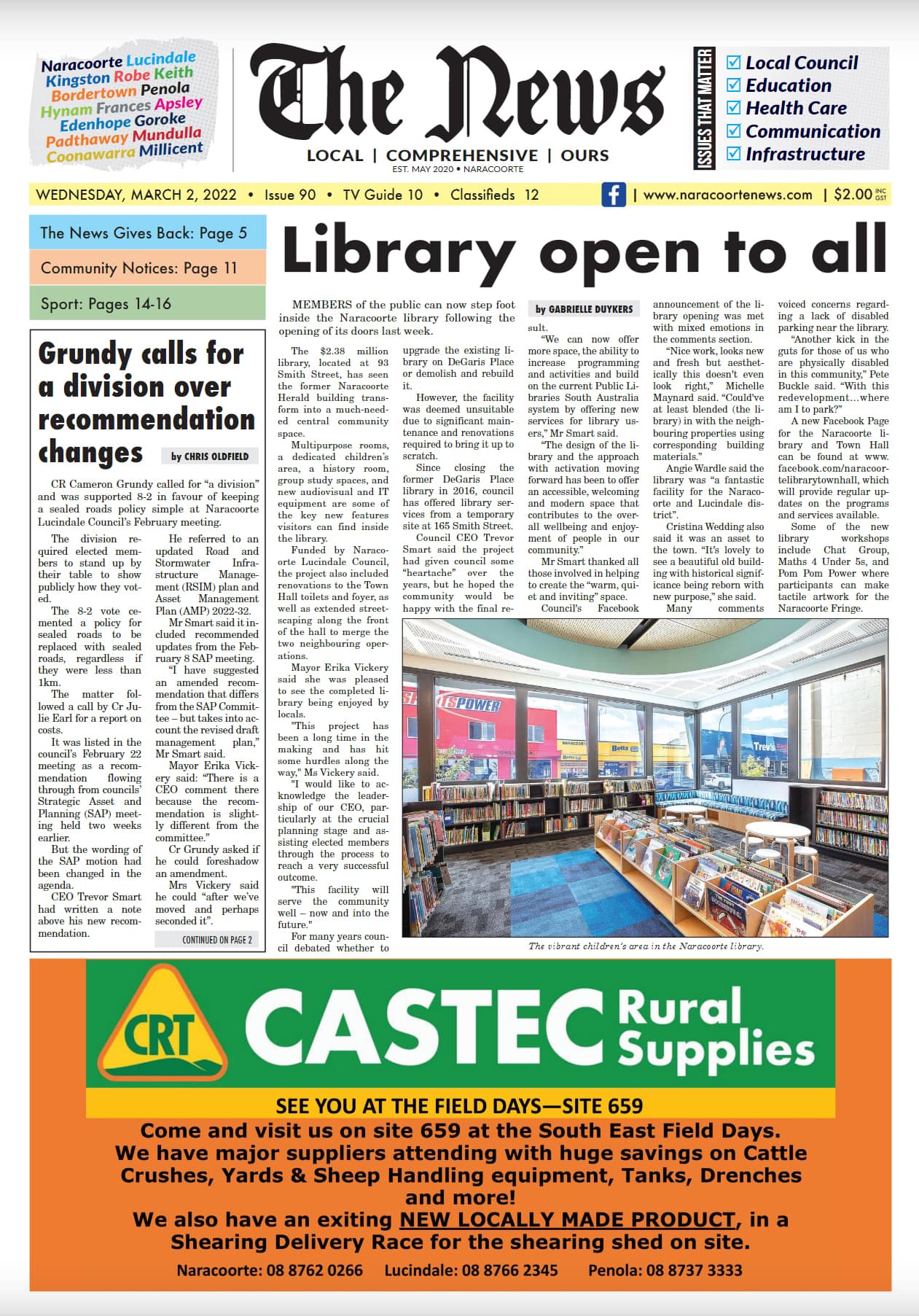 Naracoorte Community News 3 March 2022