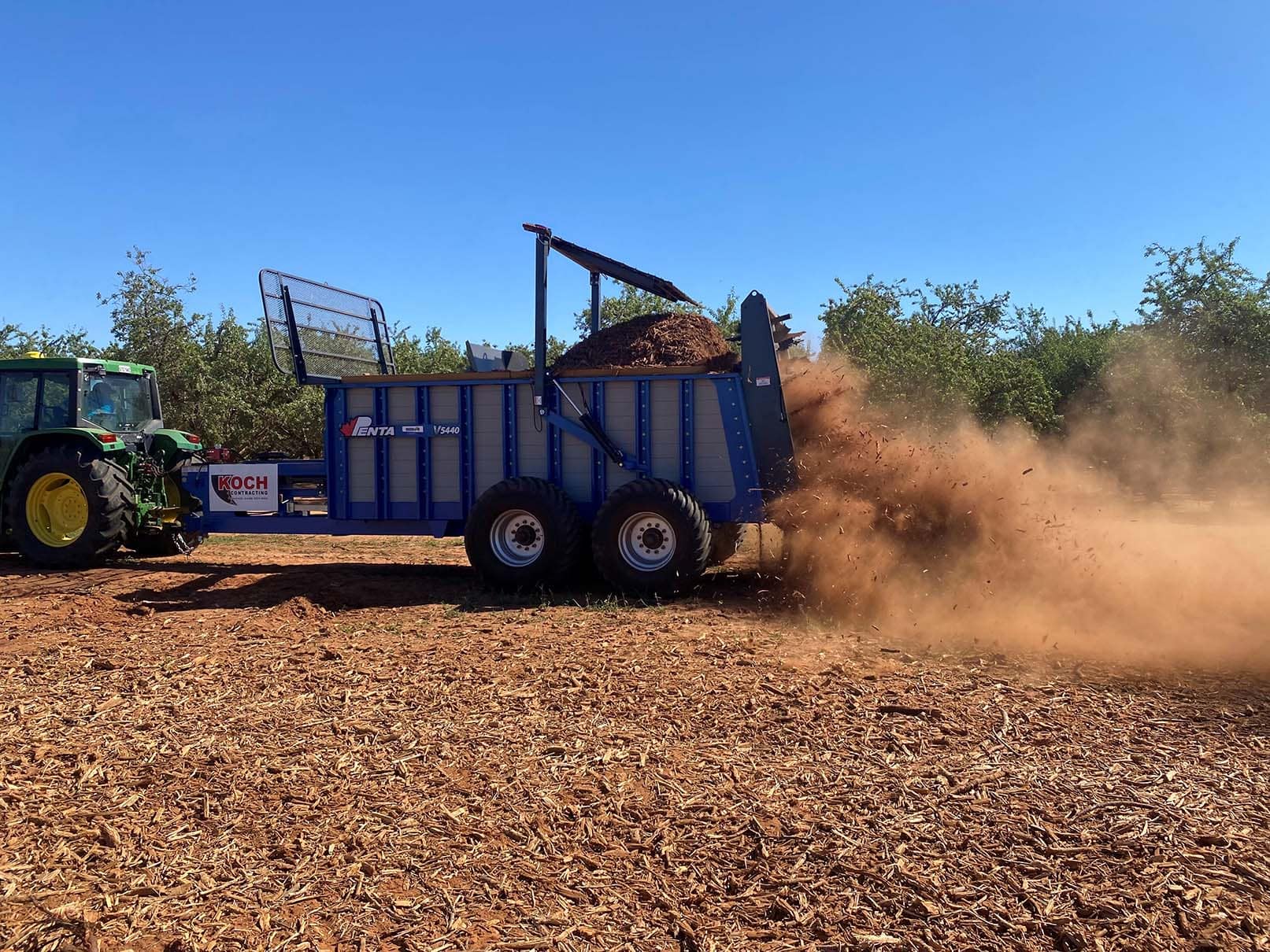 Almond farming