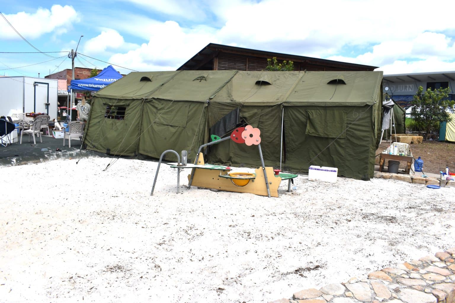Army camp