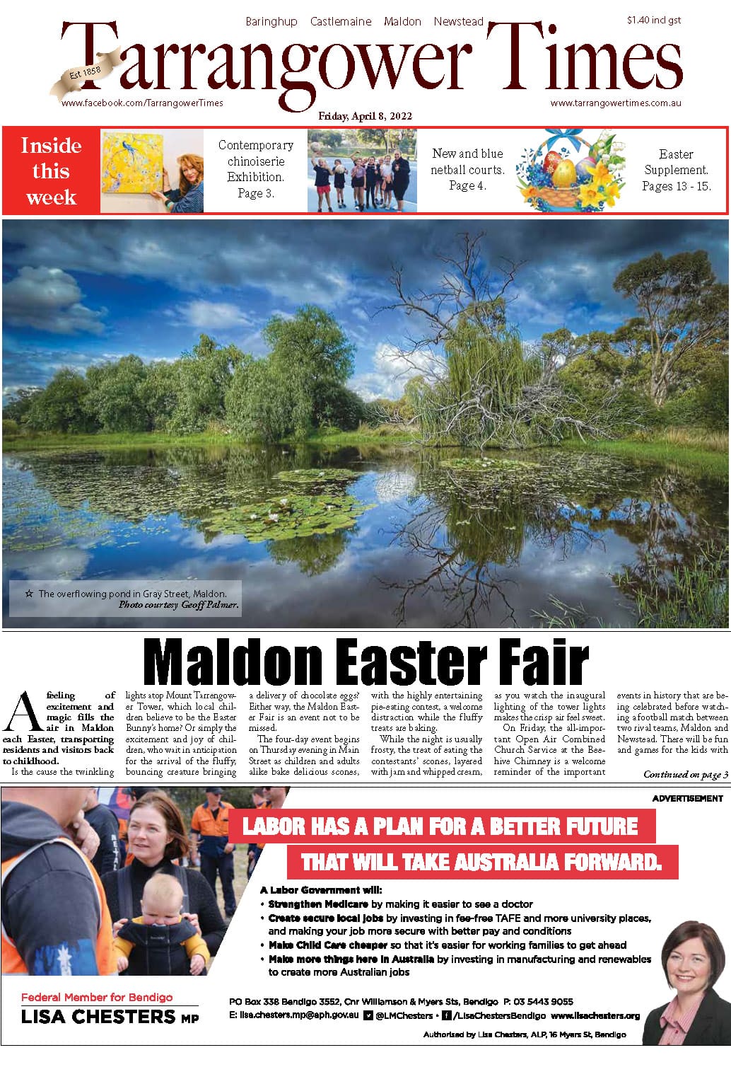 Tarrangower Times 8 April 2022